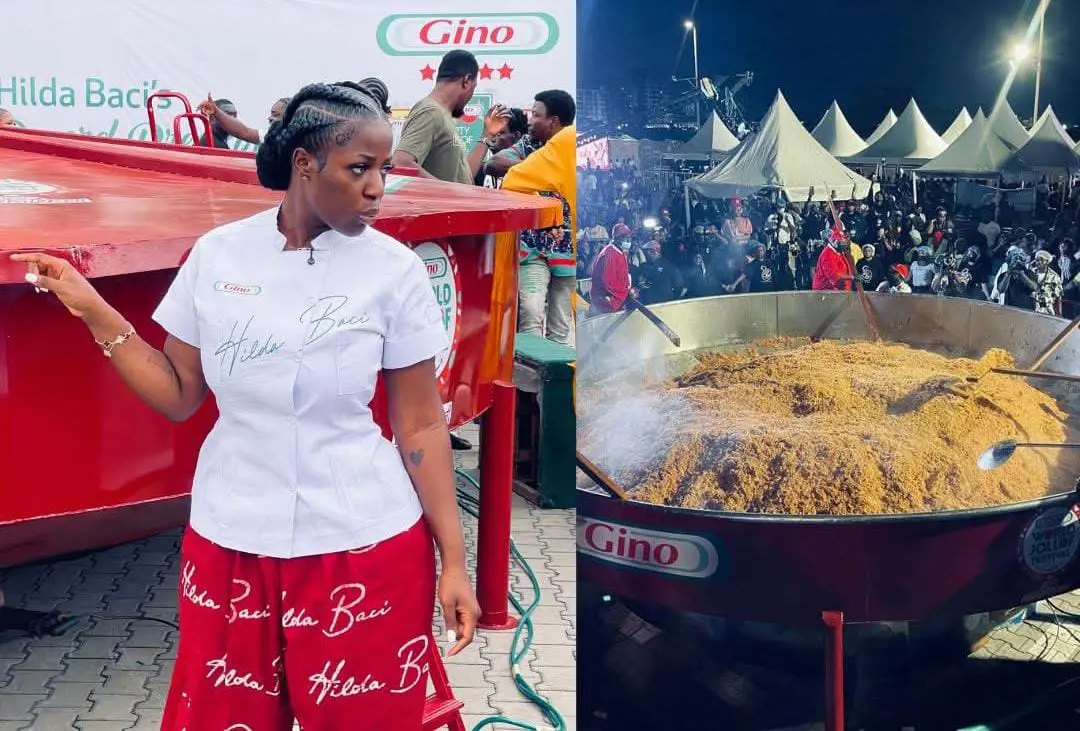 Hilda Baci Guinness World Record jollof rice