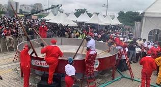 Hilda Baci Jollof rice world record