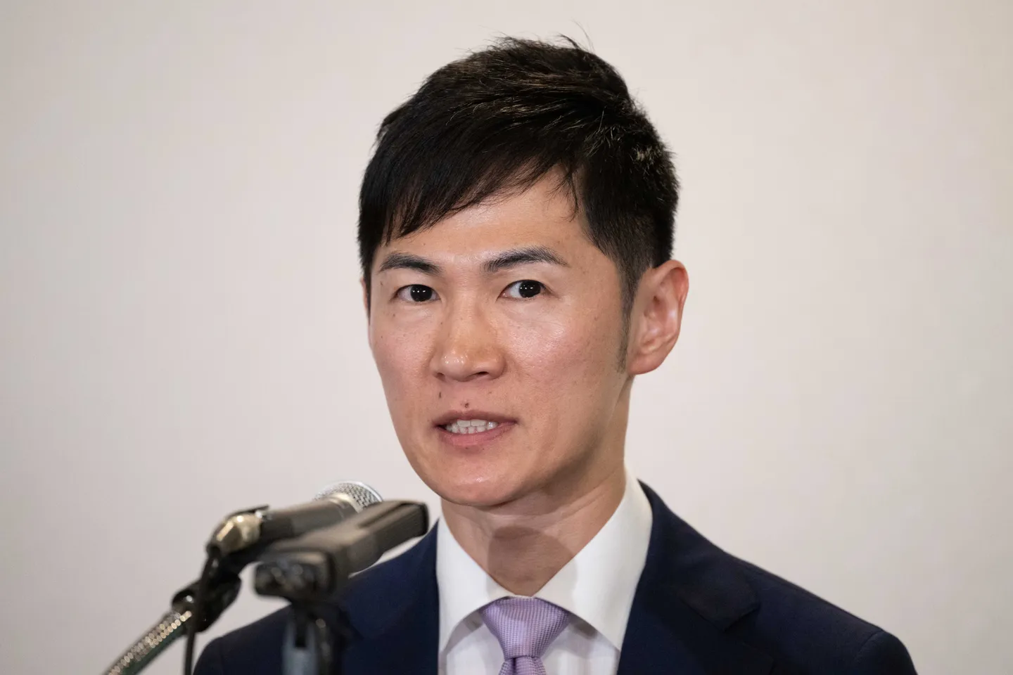 Japanese political party AI leader