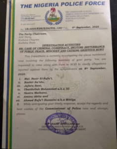 Kaduna Police summon El-Rufai and ADC chieftains